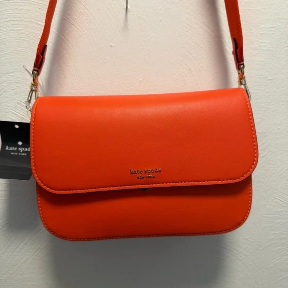 Kate Spade Vibrant Orange Crossbody Bag